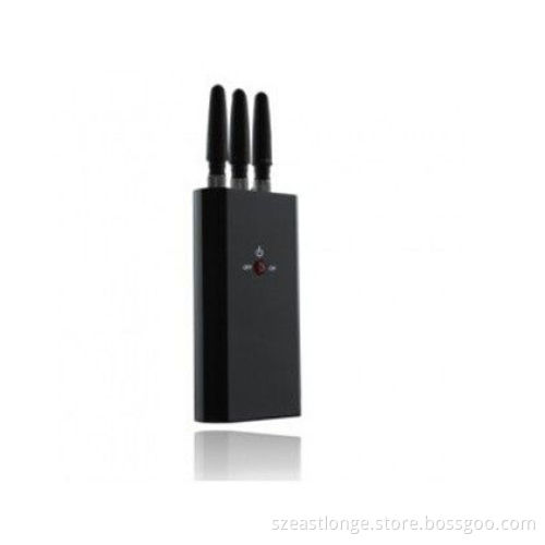 Handheld 3g Portable Cell Phone Jammer / Blocker Est-808ha , 2100 - 2200mhz